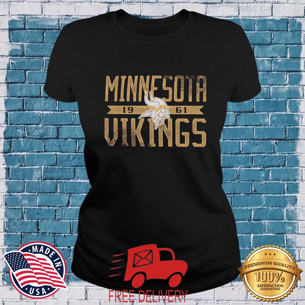 Minnesota Vikings '47 Brand Wide Out Franklin Shirt MockupHR ladies den