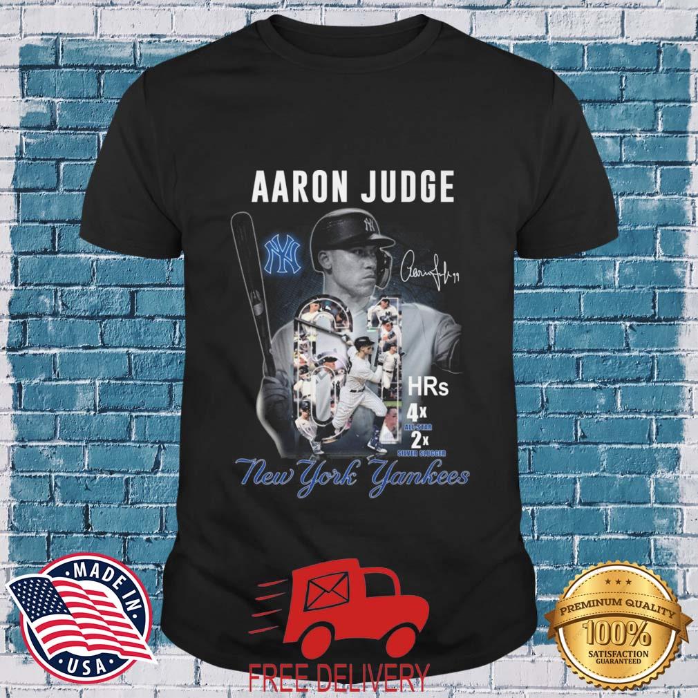 New York Yankees Aaron Judge HRs Signature Shirt