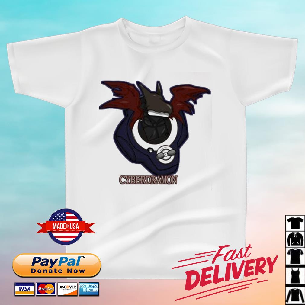 Cyberdramon Design Digimon Shirt