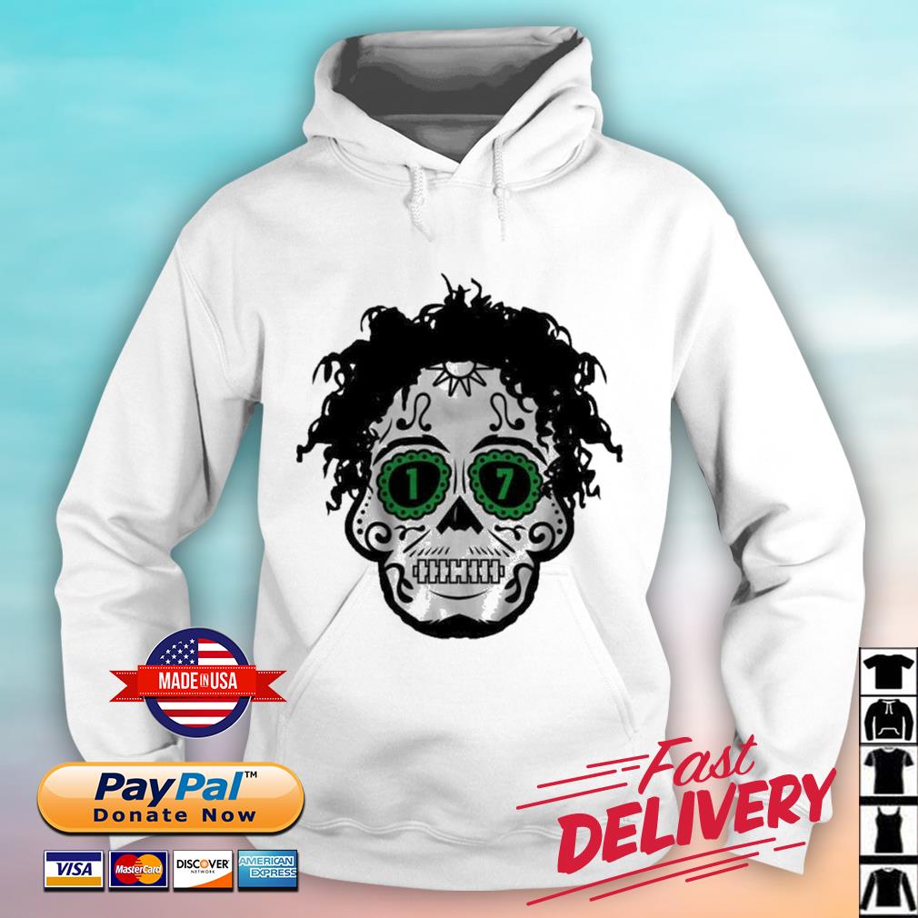 Garrett Wilson Sugar Skull Shirt hoodie