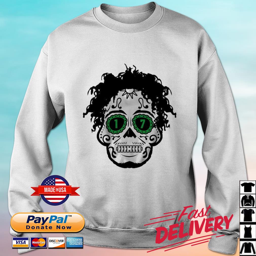 Garrett Wilson Sugar Skull Shirt sweater