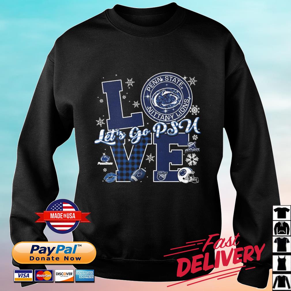 Love Penn State Nittany Lions Let's Go PSU s sweater